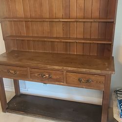 Antique Dining Room Hutch