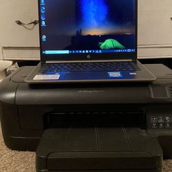 HP Touchscreen Laptop And Printer Bundle
