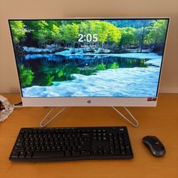HP 27" All-in-One Desktop – i7, AMD Ryzen 7 5700U