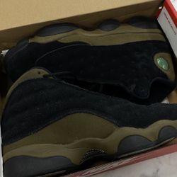 Olive 13 Jordan Sz 7Y