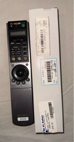Sony DVD Remote Control RMT-D218A Model Remote Silver/Gray, in Original Box
