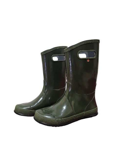 Green Bogs Rain Boots