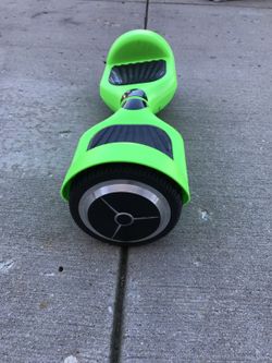 Green Gen 2 Hoverboard with Samsung Battery 2 speeds