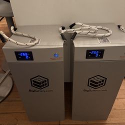 12kWh, 24v Lithium Battery (2 BigBattery Husky v1 At 6kWh Each) Brooklyn, NY