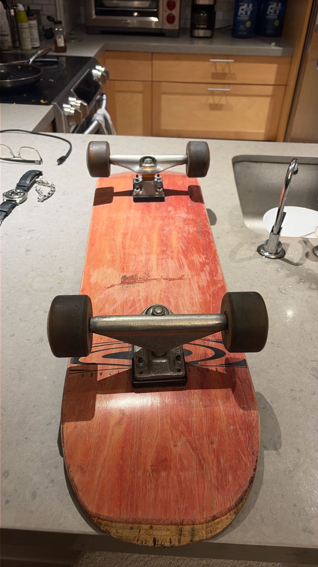 Powell Peralta/independent/kryptonite skateboard
