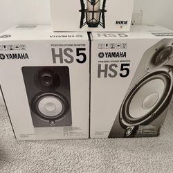 yamaha powered studio speaker set *Sealed*