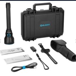 Olight Javelot Turbo 2 Black 1500M  Long Range Rechargeable Flashlight, 1800L
