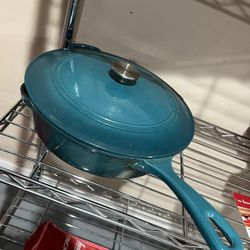 Cuisinart 4.5qt 12” Cast Iron w/Lid