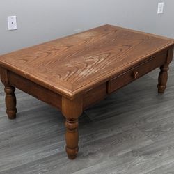Coffee/Dining Table (Solid Wood) Lift Top Extendable 