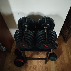 Adjustable Dumbbells 10-90 Lbs