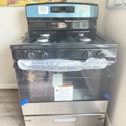 Brand New Amana Stainless Steel Gas Stove