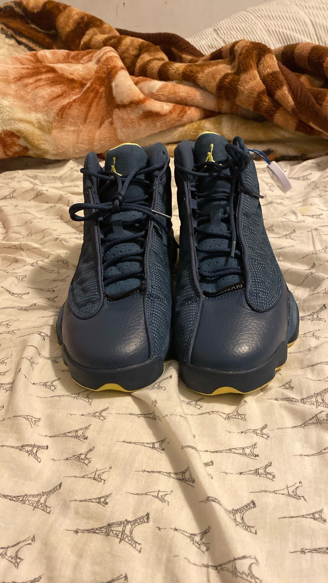 Jordan 13 Squadron Blue