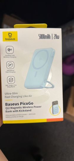 Baseus PicoGo Qi2 Magnetic Wireless Power Bank with Kickstand
