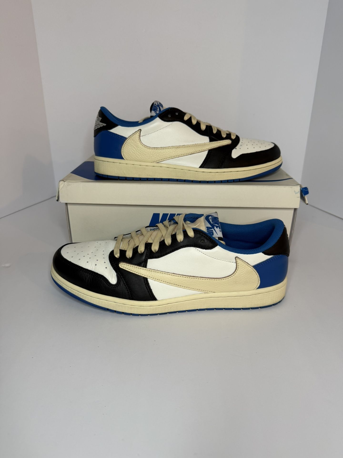 Travis Scott Fragment Jordan 1 Low Size 12 ππ₯ VNDS OG All