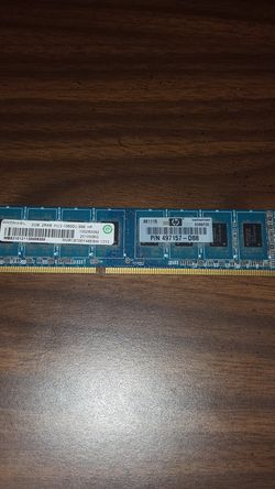 DDR3 two 2 gb ram modules