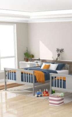 Full size bed with mattress