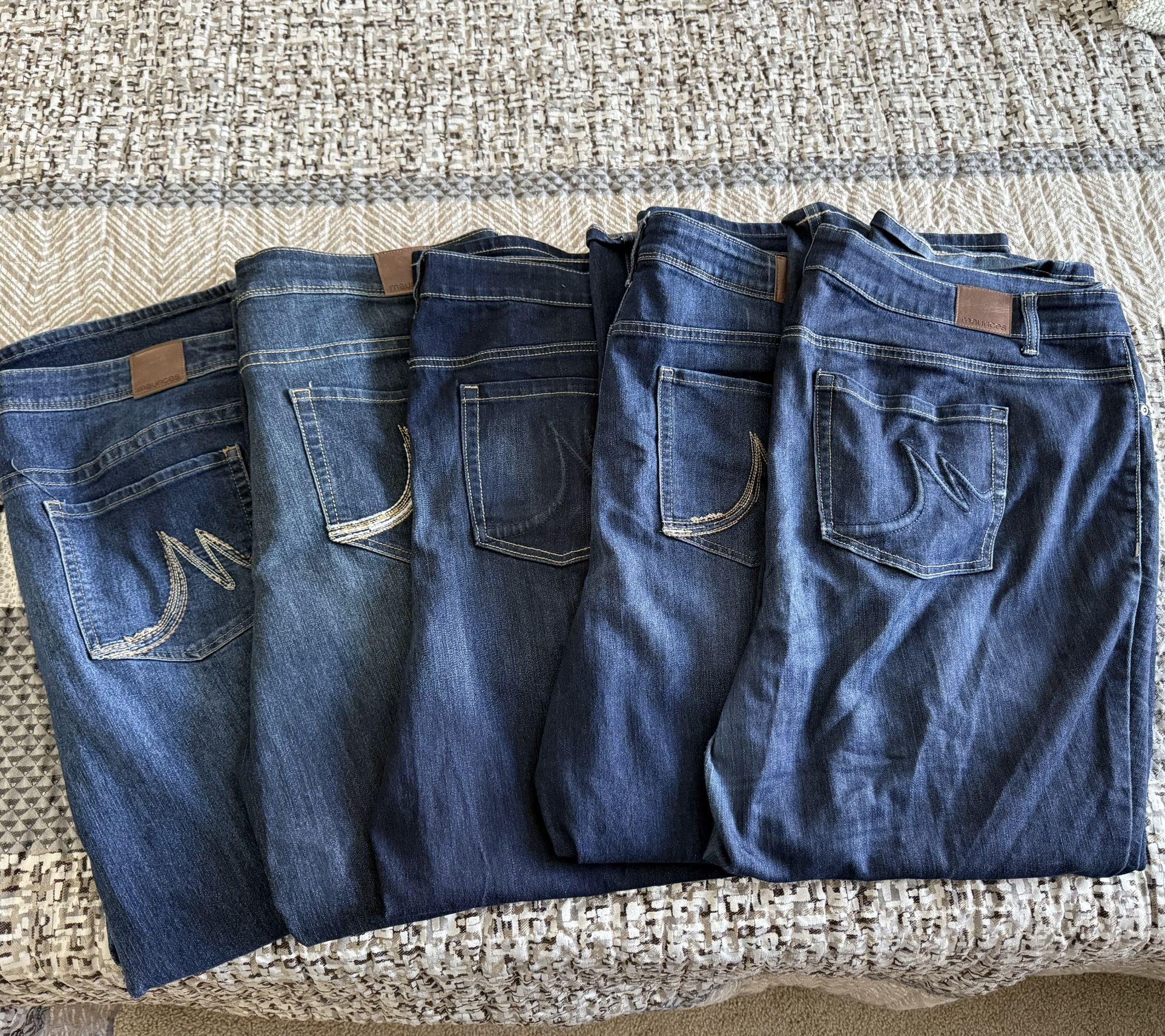 Maurice’s Denim Jeans Plus Size 22