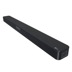 LG - SN4A-2.1-Channel Soundbar with Wireless Subwoofer- Black
