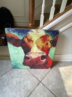 Art / print on canvas