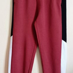  Nike Air Fleece Burgundy Joggers/Sweatpants