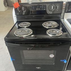 Whirpool Black Coil Stove New