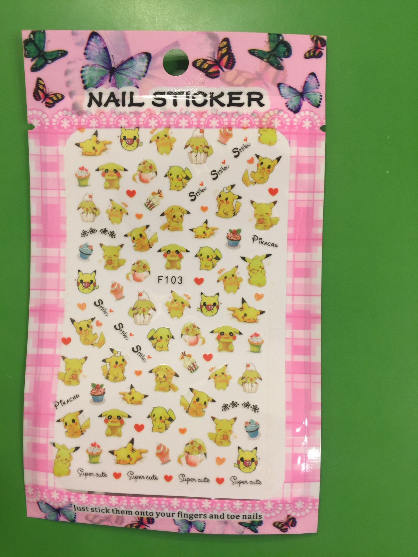 Character Nail Stickers