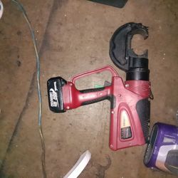 Burndy PAT750-LI  12 Ton Hydraulic Crimp Tool