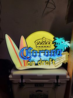 Corona LED NEON Light - Brand New!