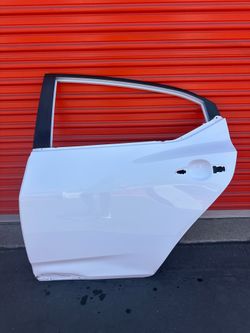 2020 - 2025 NISSAN SENTRA REAR LEFT DRIVER SIDE DOOR SHELL PANEL BLUE OEM