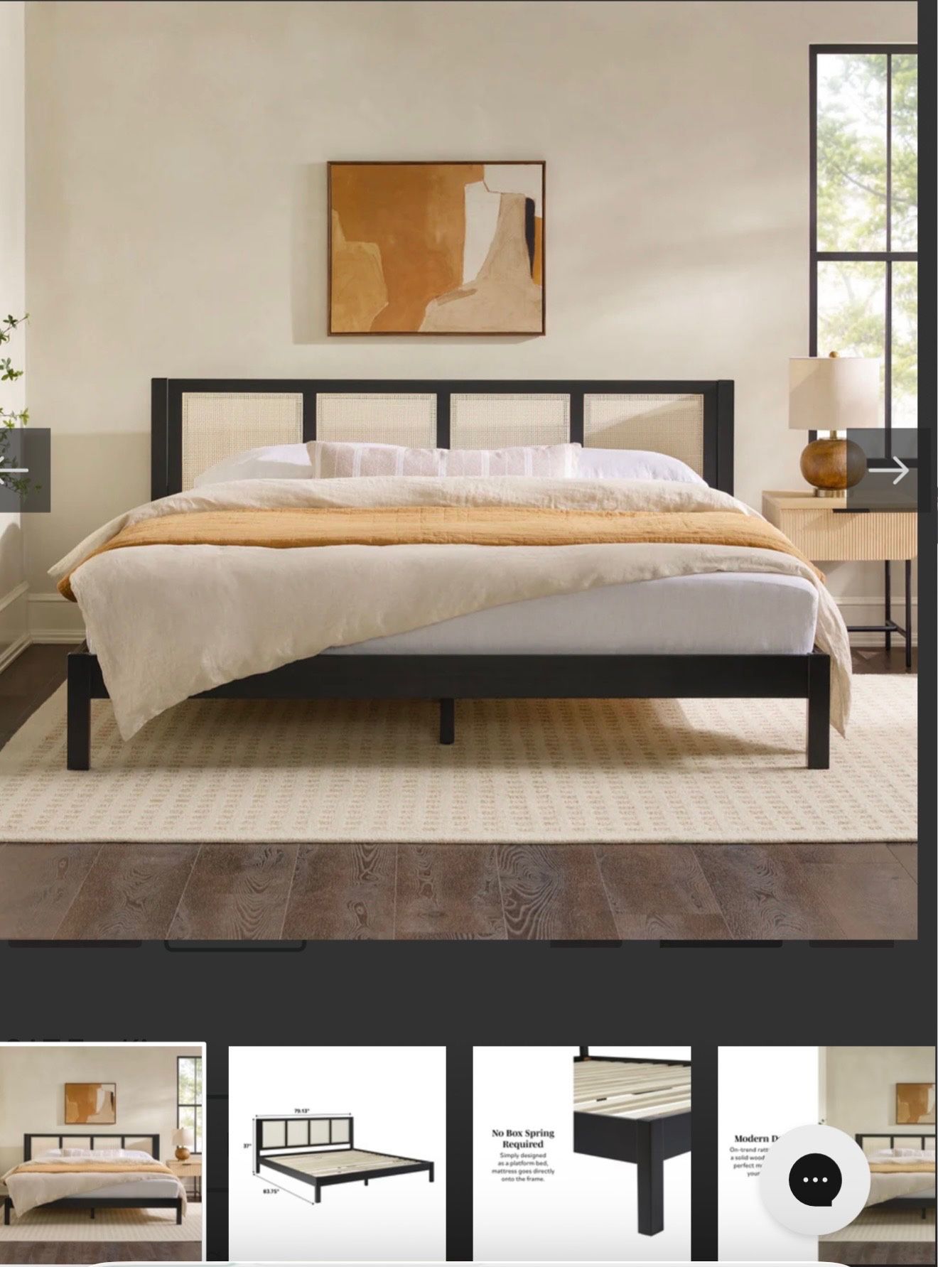 King Bed Frame 