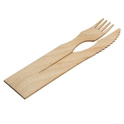 Wooden Cutlery / Set In Sachet OR Cases