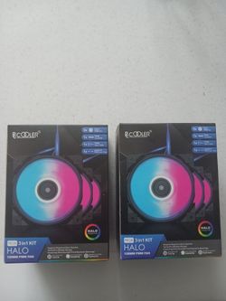 CPU COOLER-GI-R68X- And  a Pc Coolers FRGB 3 In 1 Kit HALO$35 Obo NEW NEVER USED