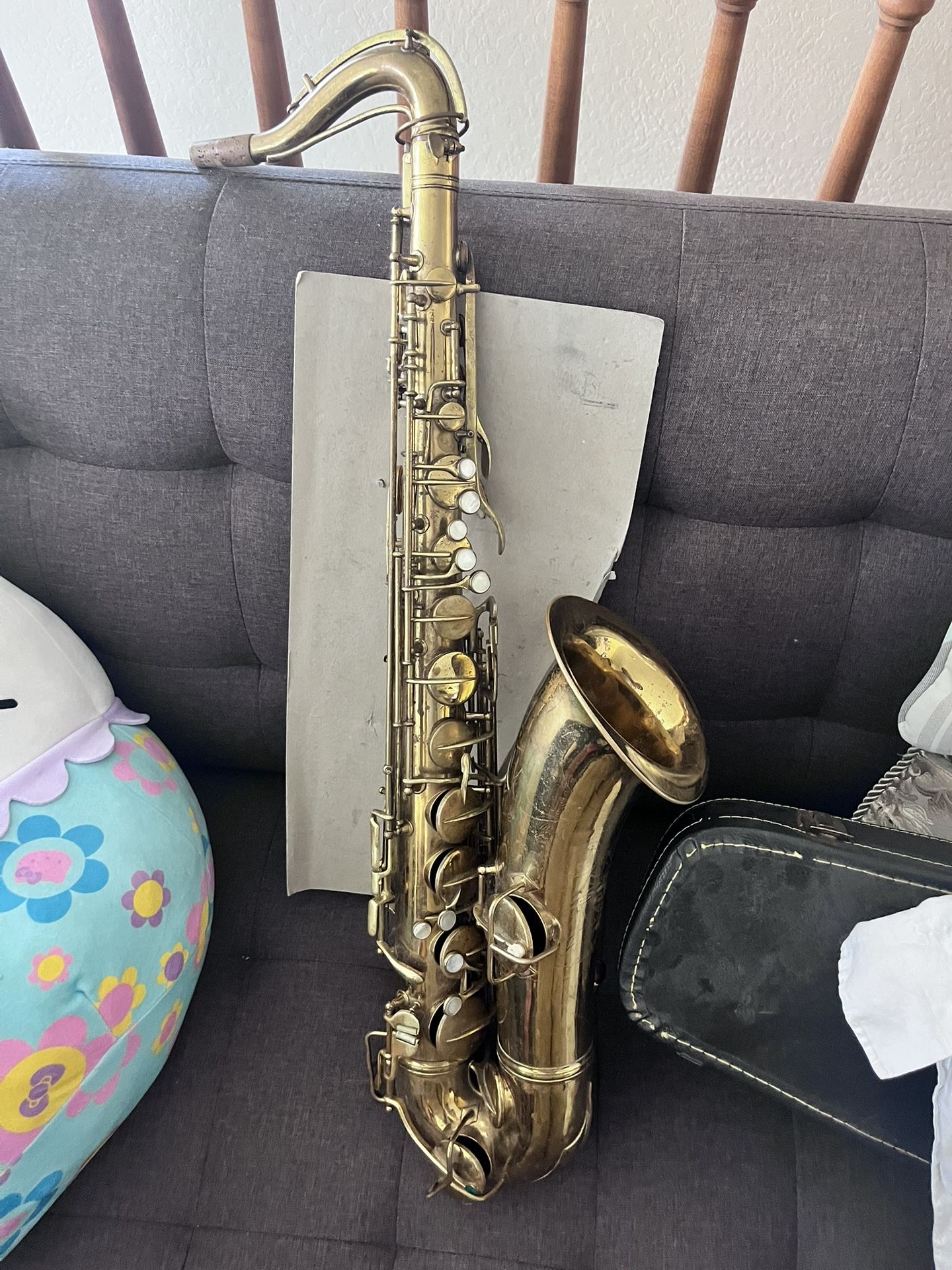 Vintage Tenor Saxophone By C.G Conn