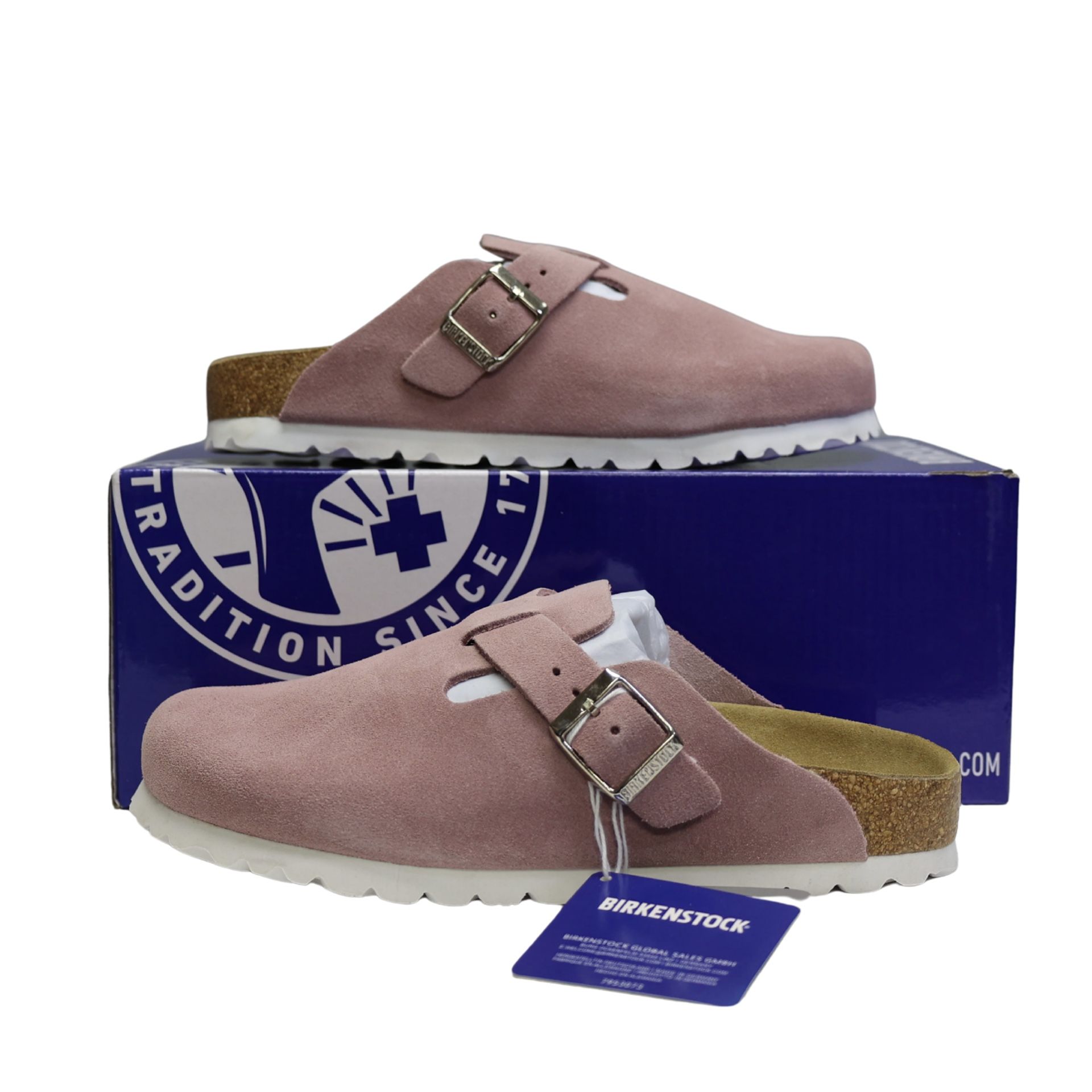 Birkenstock Clog Pink Clay Narrow Footbed Authentic