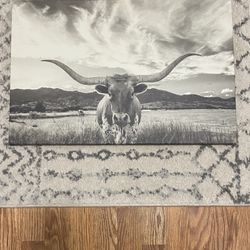 Cow Canvas Picture 