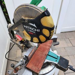 Hitachi 12" Miter Saw With Laser Guide