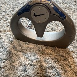 Nike OZ T100 Mallet Putter RIGHT-HAND Steel Blue Chip Shaft 35”" All Original