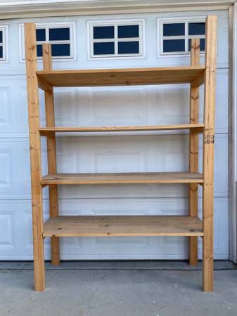 Wood Storage Shelf Cabinet 