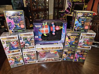 KILLER KLOWNS FROM OUTER SPACE CHIODO BROTHERS SIGNED FUNKO POPS JSA COA!!!