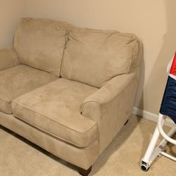 Cozy Microfiber Loveseat 