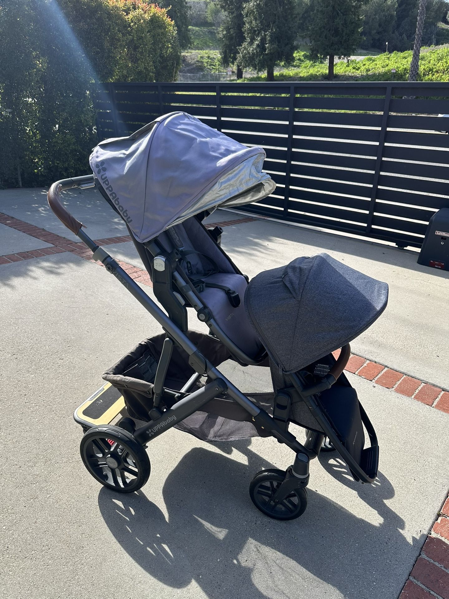 Uppababy Vista Stroller With Two Seats