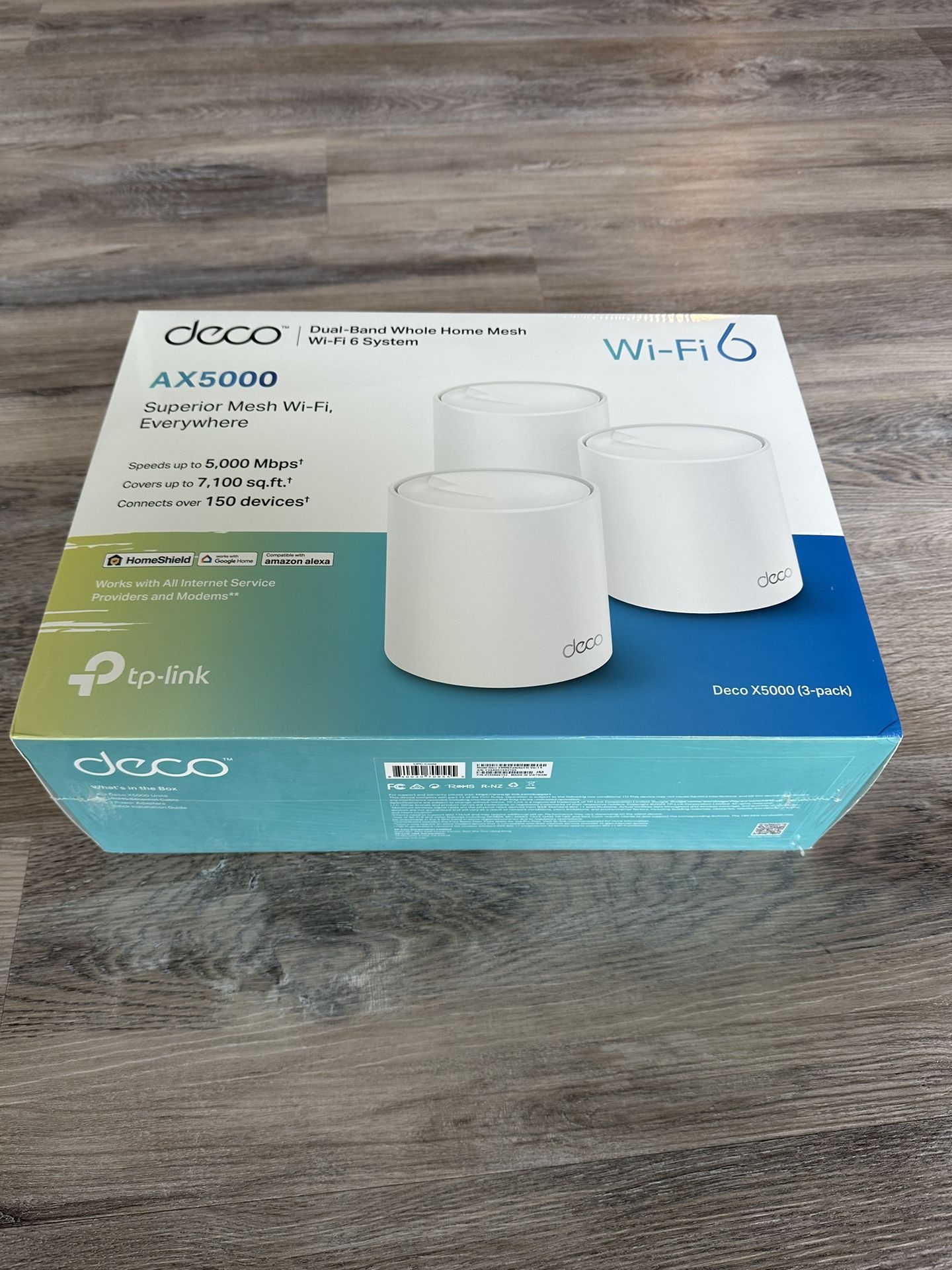 TP-Link Deco AX5000 Mesh WiFi Router System NEW sealed