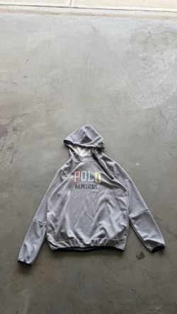 gray Polo Ralph Lauren fleece hoodi