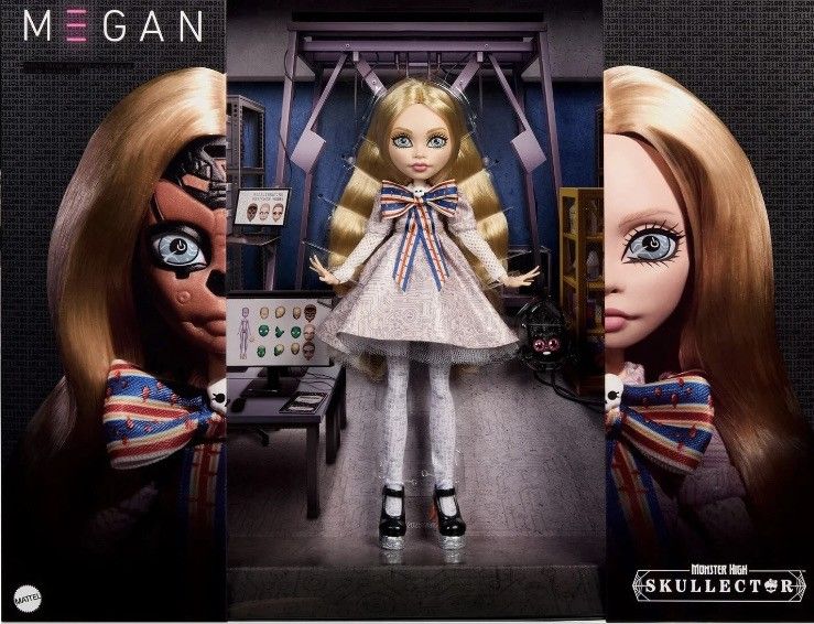 Mattel Exclusive Monster High Skullector 
M3GAN Doll