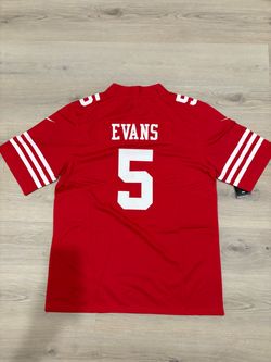 SAN FRANCISCO 49ERS  EVANS JERSEY.