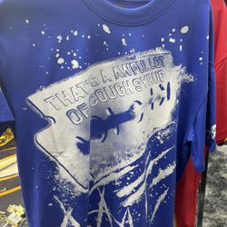 cough syrup blue T shirt