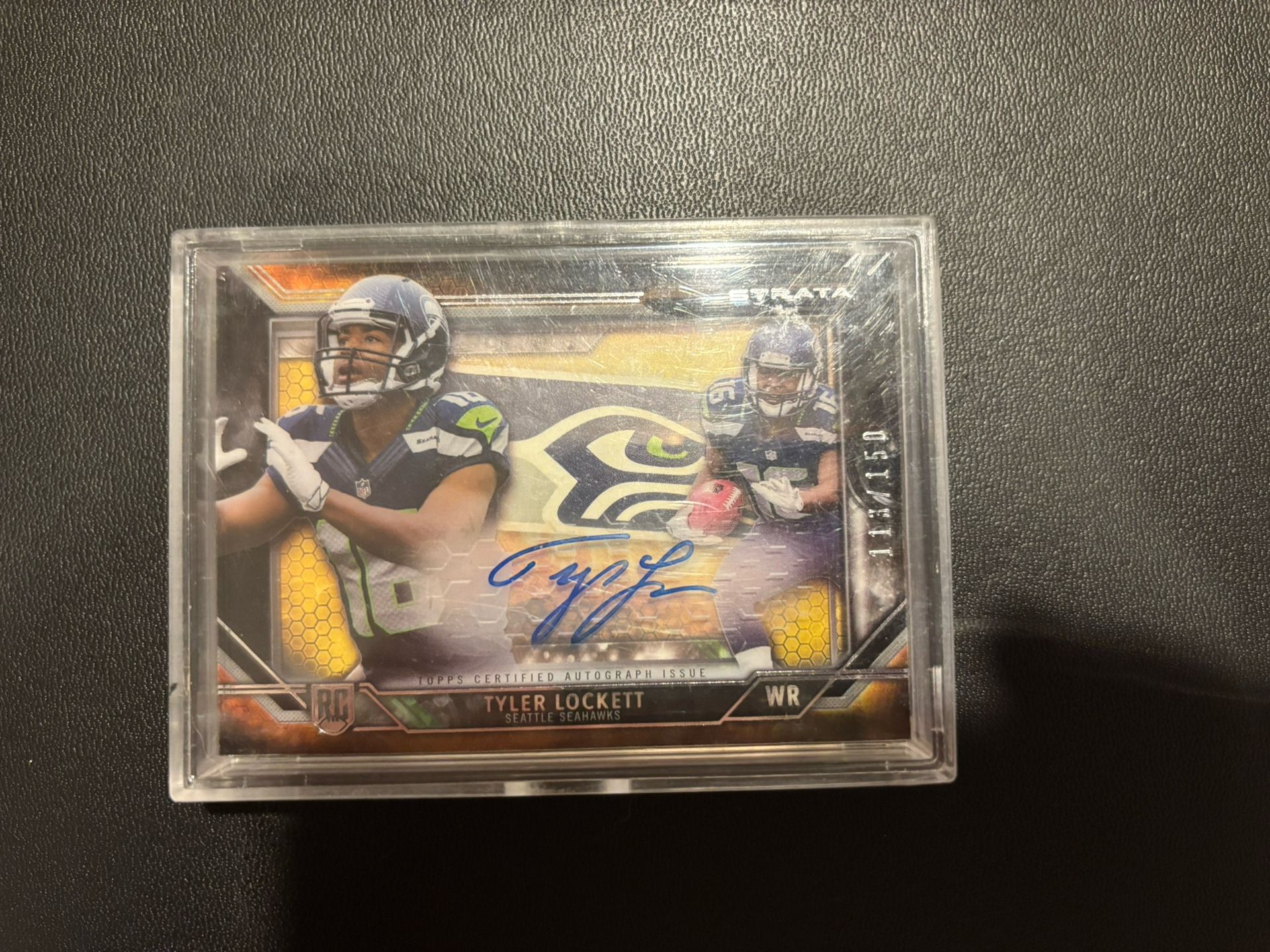 Tyler Locket On Card Auto Rookie 113/150 Topps