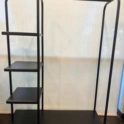 Clothes Hanger With Shelves