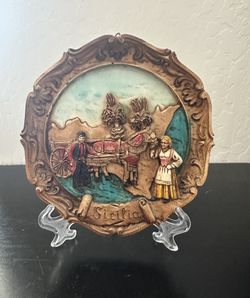 Decorative Picture From Sicily Italy