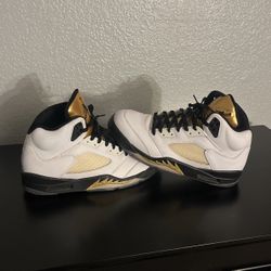 Jordan 5 Olympic Black And Gold Size 10.5 